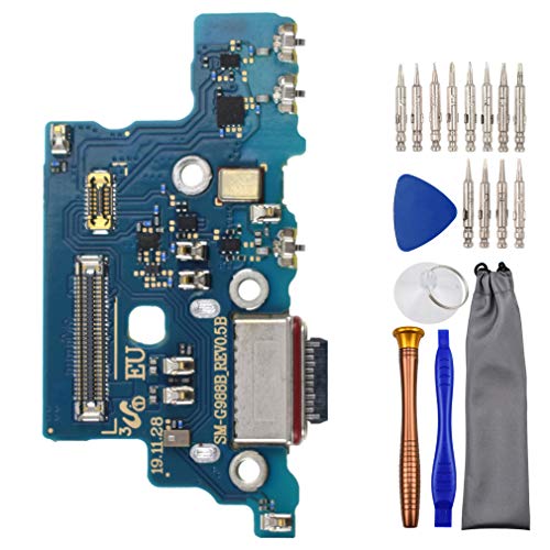 Sunways USB Charger Port Repair Kit with Microphone Replacement for Samsung Galaxy S20 Ultra 5G SM-G988B S20 Ultra