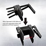 SMOTIVEPRO Heavy Duty Upgrade Disc Brake Pad Spreader Separates Piston Brake Calipers Tool for Auto Repair