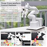 Yahboom 7Axis Collaborative Robot Arm Jetson Orin Nx 16GB 100TOPS AI Visual Recognition, Movelt, APP Control,ROS Education with Adaptive Gripper