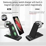 Wireless Charging Station for Samsung Wireless Charger Galaxy Watch 7/6/5 Pro/4/3 Active 2/1 Stand Galaxy S25 Ultra/S25 /S24/S23/S22/S21/S20/S10/Note20/10/9/8 Galaxy Buds3/2 Pro/Live Multiple Devices