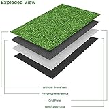 LITA 7ft x 13ft Realistic Deluxe Artificial Grass Synthetic Thick Lawn Turf Carpet Perfect for Indoor/Outdoor Landscape, 7'X13', Green