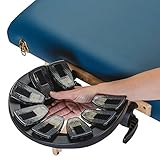 EARTHLITE Massage Table Face Cradle CARESS - Self-Adjusting, Innovative Headrest with Luxurious Strata Face Pillow, Black