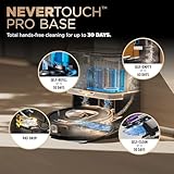 Shark Robot Vacuum & Mop Combo, PowerDetect NeverTouch Pro, Self-Emptying, Self-Refill with Self-Clean Pad Wash & Dry, 60-Day Debris Capacity, 30-Day Refill Tank, 5 PowerDetect Technologies, RV2820ZE