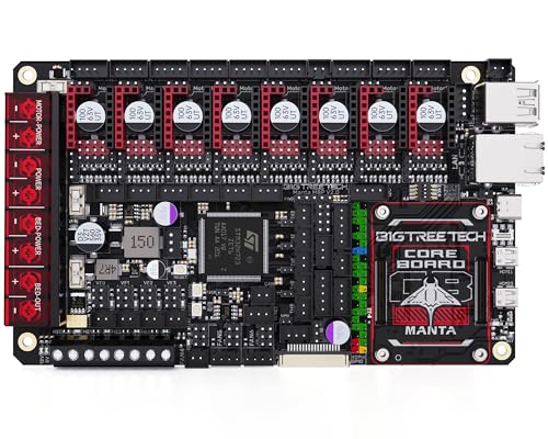 BIGTREETECH Manta M8P V2.0 Integrated Control Board 32Bit Running Klipper with CB1, High Speed 3D Printer Motherboard, Compatible TMC5160T Plus,TMC5160,TMC2209,TMC2240 Stepper Driver (Without CB1)