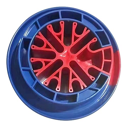 Cable Organize Tool,Wire Comb,Wire Organizing Tool,Network Cable,Cable Organizing Kit,Category 5/6 Universal Cabling Cable Management Tool, Prevent Entanglement Carding(Blue+Red)
