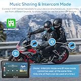 Carpuride W702PRO for Motorcycle CarPlay& Android Auto& Dual Bluetooth - 7" Waterproof GPS Navigation Screen for Motorbike, Music Sharing, Intercom, EQ, Light Sensor, Compass, Barometer