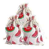 iMagitek 40 Pack Watermelon Keychains for One in a Melon Party Decorations Summer Fruit Watermelon Party Supplies Decorations