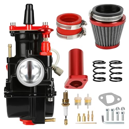 CILOYU PWK 28mm Carburetor Kit Replacement for Predator 212 224 196cc Coleman CT200U CT200U-EX BT200X Mini Bike Baja Warrior MB200 KT196 GX160 6.5hp Engine Parts