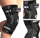 NEENCA Professional Knee Brace for Knee Pain, Hinged Knee Support with Patented X-Strap Fixing System, Medical for Pain Relief, Arthritis, Meniscus Tear, ACL, PCL, MCL, Runner, Sport -FSA/HSA Eligible