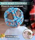 Baby Head Protector - Baby Helmet for Crawling Walking Running - No Bumps and Soft Cushion - Adjustable Protective Cap Infant Baby Safety Headguard - Toddler Helmets 6-12 Months 1-2 Years Old