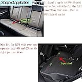 EKR Custom Fit RAV4 Car Seat Covers for Select Toyota RAV4 Limited XLE SE Platinum Adventure 2013 2014 2015 2016 2017 2018 (NOT for Hybrid) - Full Set,Leather (Black)