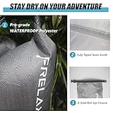 Frelaxy Dry Bag 3-Pack/5-Pack, Ultralight Dry Sack, Outdoor Bags Keep Gear Dry for Hiking, Backpacking, Kayaking, Camping, Swimming, Boating