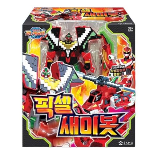Miniforce Pixelpower Pixel Sammybot Transformer Robot