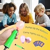 CHOWONE Whack a Balloon Game Bang Popping Balloon Tricky Tabletop Board Game Night for Family Party Blast Balloon Pop Game Explosion Balloon Box Toy Game for Kids and Adults