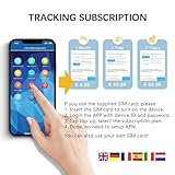 TKMARS GPS Tracker SIM Card for GPS Tracker TK905 TK905B TK913 TK918 TK816, Low Subscription Fee, Applicable to America, Canada, Mexico, United States, European Union,Plug and Play