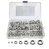 Countersunk Washers Stainless Finish washers #4#6#8#10#12#14#16 304 Stainless Cup Countersunk Finish Washer Finishing Cup Washer Assortment Set 295pcs