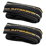 Continental GatorSkin DuraSkin Tire, 2-Count (Folding, 700 x 25mm), Black