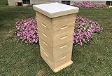 Little Larue Apiary LLc 8 Frame Bee Hive 2 Deep & 3 Medium Beekeeping Beehive Body Only (Un-Assembled) Langstroth (Screen Bottom)