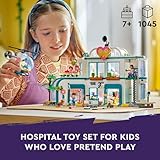 LEGO Friends Heartlake City Hospital Toy Playset, Helicopter Toy and Mini-Doll Characters, Building Set for Kids, Pretend Play, Gift for Girls and Boys Ages 7 Years Old and Up, 42621