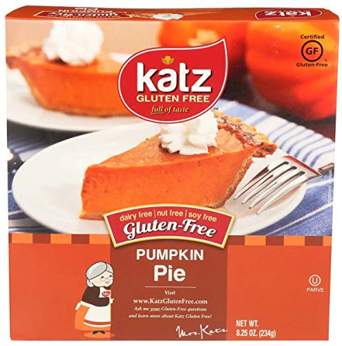 KATZ Pie, Pumpkin, 8.25 Ounce (Pack of 6)