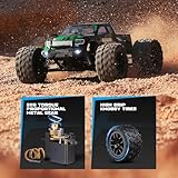 HAIBOXING 1:18 Scale All Terrain RC Car 18859, 36 KPH High Speed 4WD Electric Vehicle with 2.4 GHz Remote Control, 4X4 Waterproof Off-Road Truck with Two Rechargeable Batteries