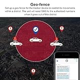 GPS Tracker, Car Kill Switch Anti Theft, GSM SMS GPRS GPS Tracker for Motorcycle Motorbike Vehicle, Cut Off The Oil and Power System Remotely, Locator Tracking Device - Subscription norequired