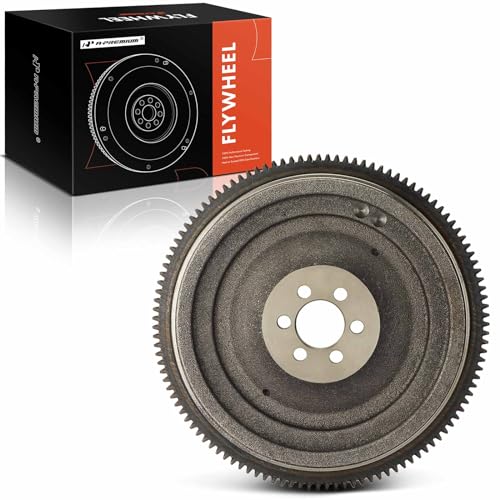A-Premium Clutch Flywheel Compatible with Toyota 4Runner 1984-1992, Celica 1975-1985 2.2L, Pickup 1981-1995, 2.4L, 6 Bolt Holes, 115 Teeth, Replace# 1340565010