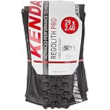 KENDA Regolith Pro SCT Mountain Bike Tire, Clincher, Tubeless Ready, Black, Single Tire, 29 x 2.4