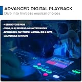 Gemini Sound MDJ-600: Professional CD & USB DJ Media Player with 4.3" Display, Touch-Capacitive Jogwheels, MIDI Controller – Versatile DJ Deck for Beginners and Pros