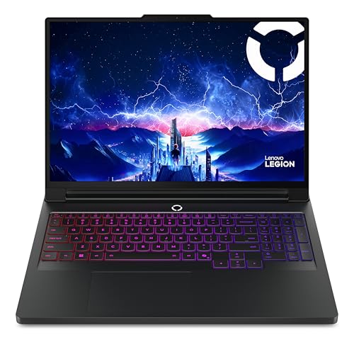 Lenovo Legion Pro 7i Gen 10 (2025 Model) Gaming Laptop, 16" OLED 16:10 2.5K 500nits 240Hz, NVIDIA® GeForce RTX™ RTX 5080, Intel Core Ultra 9 275HX, 64GB DDR5-6400, 1TB SSD, Wi-Fi 7, Per-Key RGB