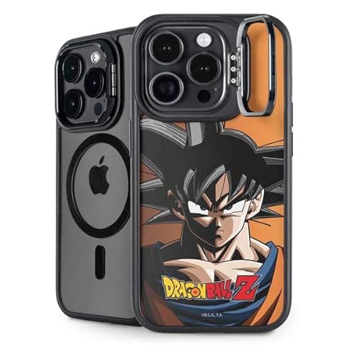 Skinit Kickstand Phone Case Compatible with iPhone 16 Pro Max - Officially Licensed Dragon Ball Z Goku Portrait Design