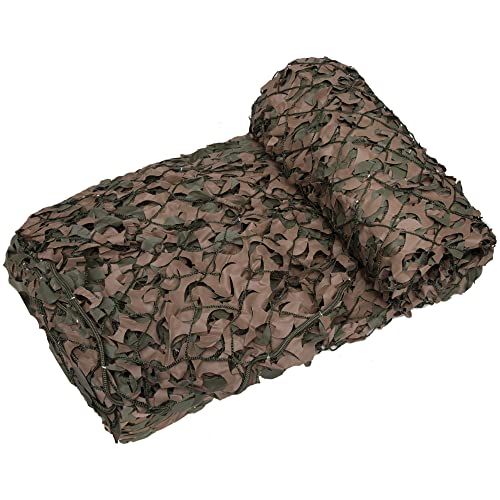 CamoSystems Premium Series Camouflage Military Spec Net with Mesh Netting Attached, Small, 9'10" x 9'10", Original Camo - Green/Brown