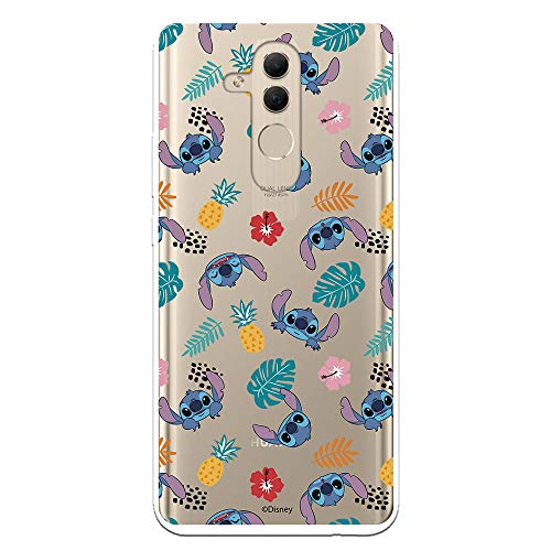 Case for Huawei Mate 20 Lite Official Lilo & Stitch Stitch Silhouettes Cute Cell Phone Case to Protect Your Mobile Phone. Flexible Silicone Case with Official Disney License.