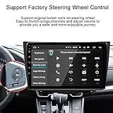 for Suzuki Kizashi Radio 2005-2019 Car Stereo Wireless/Wired Carplay Android Auto with 9" IPS Touchscreen GPS Navigation for Car Head Unit Built-in DSP with Free Backup Camera (4GB RAM+64GB ROM)