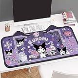 Kawaii Desk Pad Anime Mouse Pad XLarge Size, Kawaii Desk Cccessories Gaming Mousepad Kawaii Room Decor for Girls