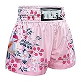 Tuff Boxing Muay Thai Shorts Trunks (TUF-MS632-PNK, L)