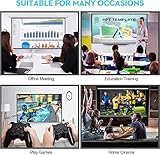 Electric Projector Screen with Remote, DINAH 120 inch Projector Screen, Automatic Air Indoor Projector Screen, Drop Down Projector Screen Pull Down, Motorized Projector Scree,4K 3D HD Projection Movie