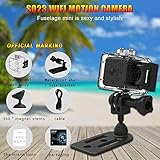 UNIKAMI Mini Camera SQ23 HD Small 1080P Wide Angle Camera cam Waterproof Mini Camcorder sq13 DVR Video Sport Micro Camcorders Upgraded Version of SQ11, SQ12, SQ13 (Black)