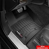 WeatherTech Custom Fit FloorLiners for Smart fortwo - 1st Row (4410781), Black