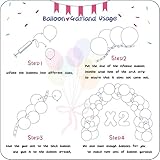 412pcs Rainbow Balloon Arch Kit Assorted Colors 18 12 10 5 Inch, Different Sizes Matte Latex Colorful Balloons for Baby Shower Birthday Wedding Party Decorations