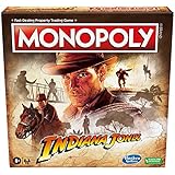 Hasbro Gaming Monopoly Indiana Jones Game, Inspired by The Indiana Jones Movies, Board Game for 2-6 Players, Ages 8 and Up