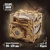 iDventure Cluebox PRO - Sherlock's Camera - Escape Room Game - sequential Puzzle Box - 3D Wooden Puzzle for Adults - Brain Teaser - Birthday Gift Gadget for Men and Women - Money Box