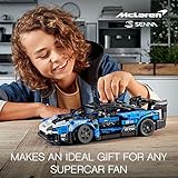 LEGO Technic McLaren Senna GTR 42123 Racing Sports Collectable Model Car Building Kit, Car Construction Toy, Gift Idea for Kids, Boys and Girls