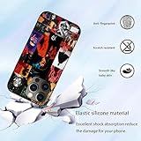 ZHETUODANG Compatible with iPhone 14 Pro Case, Stylish Music Design TPU Slim Shockproof Cover Men Women Gifts Protective Phone Case(The-Weeknd-4)