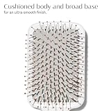 T3 Smooth Paddle Brush | Cushioned Body and Wide Flat Base for Gentle Styling | Heat Resistant Bristles