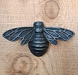 Solid Brass Bee Door Knocker,6.3 Inches Wide,3.5 inches Tall (Black Oxide)