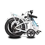 LECTRIC XP 3.0 Long-Range Electric Bike | Adult Folding Bikes - Weighs Only 64lbs | 65 Mile Range w/ 5 Pedal-Assist Levels | 28mph Top Speed - Class 1, 2, 3 eBike (Step-Thru, White)