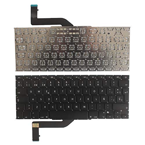 New Laptop Replacement Keyboard fit Apple MacBook Pro A1398 Retina15 2013-2015 Spanish Layout