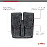 Bianchi Model 8002 Double Magazine Pouch - Size 2, Black