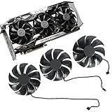 PLD09220S12H Graphics Card Fan for EVGA RTX 2070 Super 2080 Ti FTW3 Ultra Cooling Fan (Fan-Full Set)